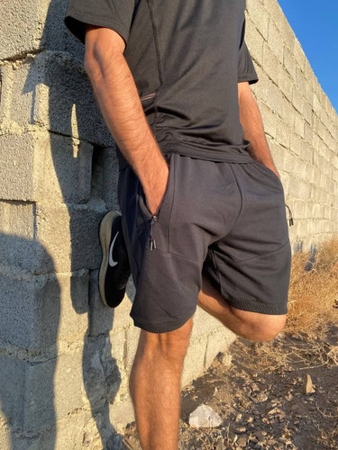 خرید شلوارک ورزشی نخی