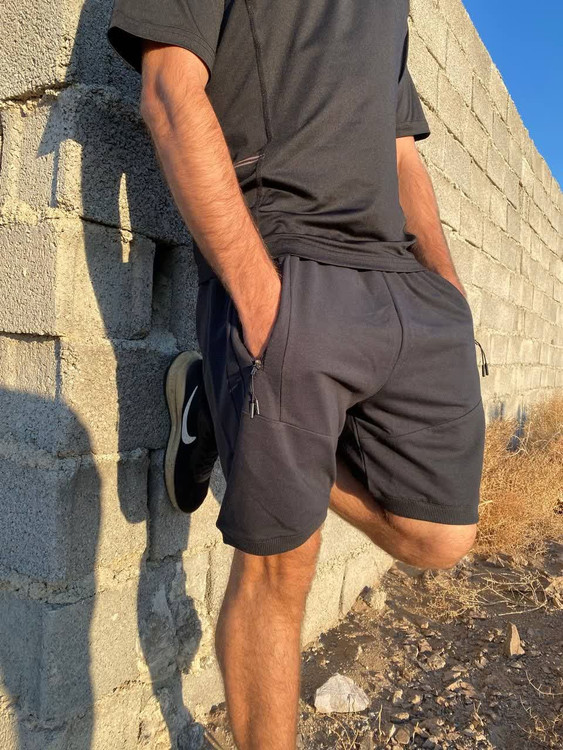 خرید شلوارک ورزشی نخی