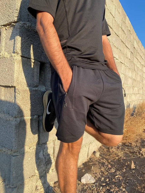 خرید شلوارک ورزشی نخی