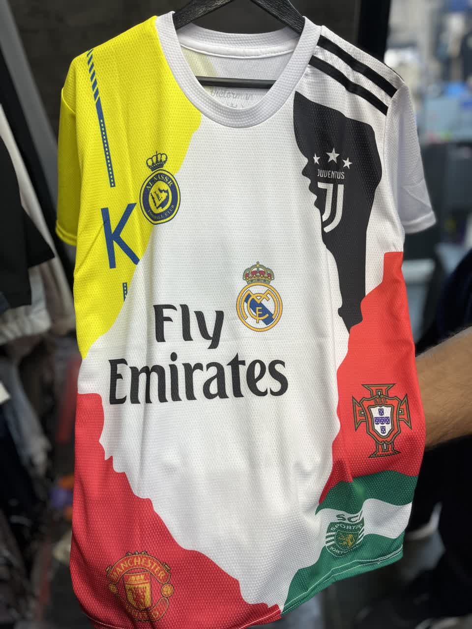 خرید انلاین لباس رونالدو