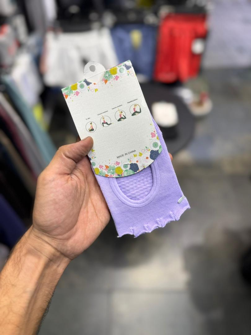 جوراب پیلاتس نیم انگشت