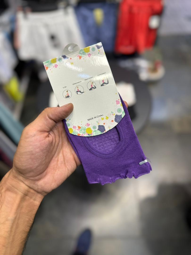 جوراب پیلاتس نیم انگشت